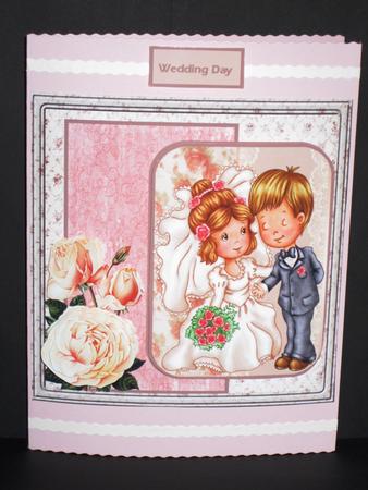 Special Couple Card with Decoupage by Wayne Swan