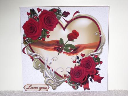 8x8 Hearts and Roses Mini Kit by Wayne Swan