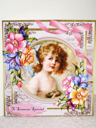 Lovely Angelic Vintage Girl , ( Pyramid ) by Wayne Swan
