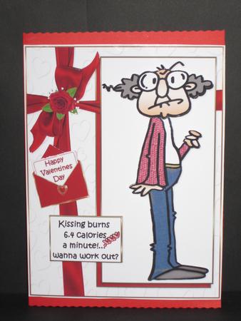 Gus Sends His Valentine Kisses by Wayne Swan