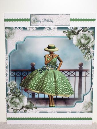 Polka Dots and Boardwalks Card Front Kit by Wayne Swan
