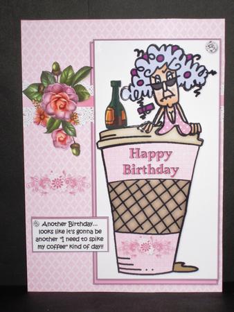 Stella and Her Birthday Coffee by Wayne Swan
