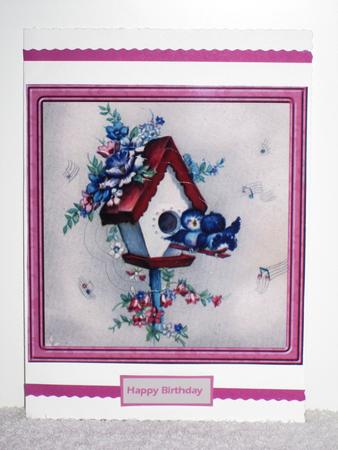 A Birthday Song Card with Petal Stackers by Wayne Swan
