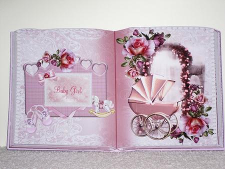 Baby Girl Book Style Topper by Wayne Swan