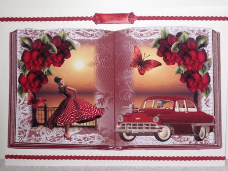 The Red Polka Dot Dress Book Style Topper by Wayne Swan