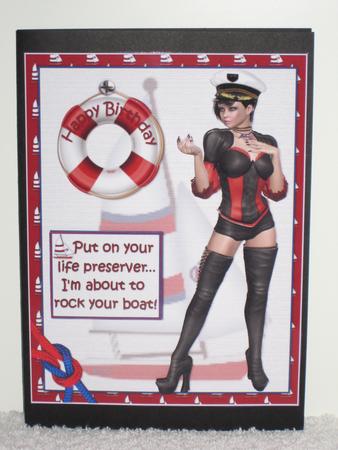 Sexy Sailor Girl Birthday/valentine by Wayne Swan