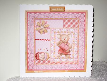 Mice and Needles and Pins 8x8 Card Mini Kit by Wayne Swan
