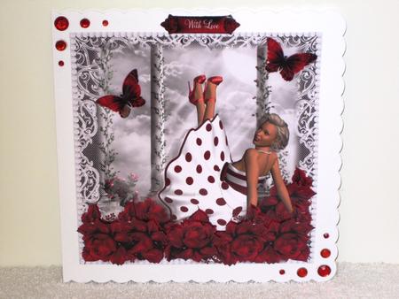 Bed of Roses Topper by Wayne Swan