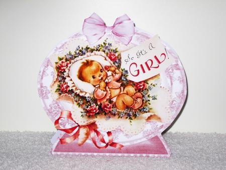 Sweetie Baby Girl Smiling Quick Card by Wayne Swan