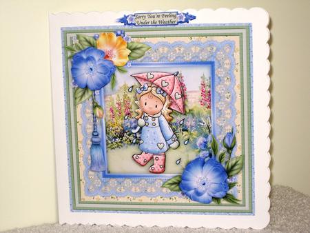 Feeling Under the Weather Get Well Soon Mini Kit & Decoupage by Wayne Swan