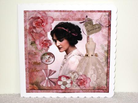 Vintage Beauty in Pink by Wayne Swan