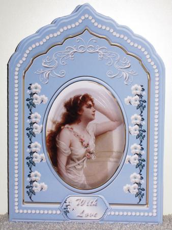 Beauty in Blue Porcelain Plaque Card Mini Kit by Wayne Swan