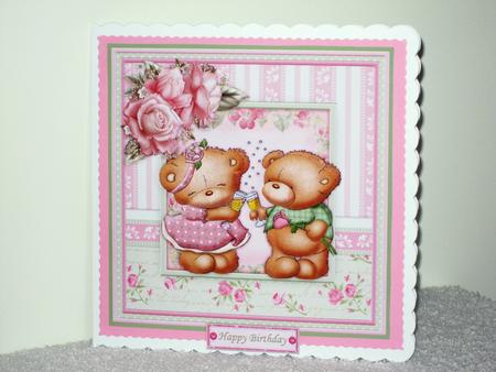 A Bit of Bubbly Anniversary Birthday, Engagement 8x8 Kit by Wayne Swan