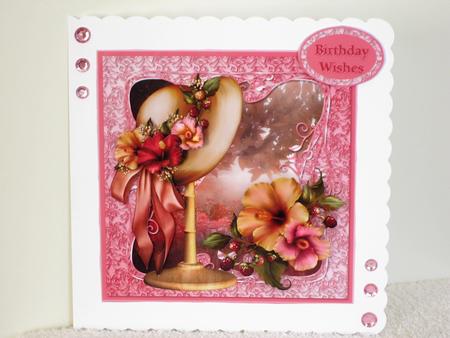 Summer Hat Birthday Card by Wayne Swan