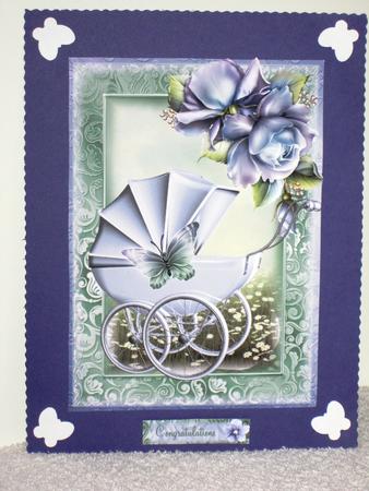 Baby Boy Pram Topper by Wayne Swan
