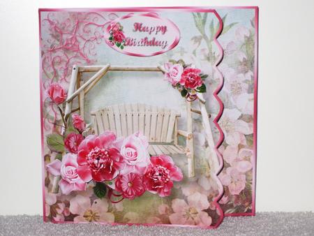 Garden Seat Side Scallop Card Mini Kit by Wayne Swan
