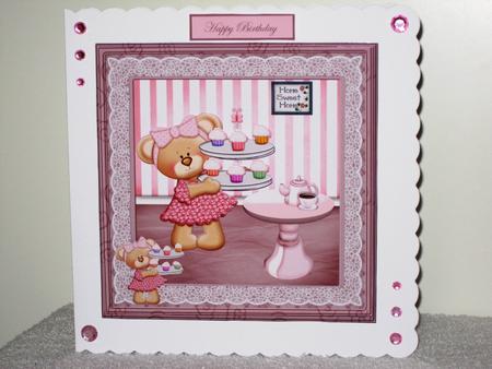 Teddy Tea Party Insert by Wayne Swan