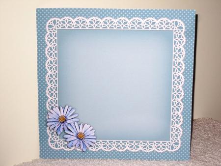 8 x 8 Flowers Butterflies & Lace Matching Insert Panel by Wayne Swan