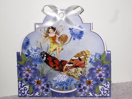 The Blue Fairy Fancy Over 3D Mini Card Kit by Wayne Swan