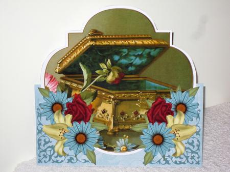Music Box Multi Coloured Fancy Over 3D Mini Card Kit by Wayne Swan
