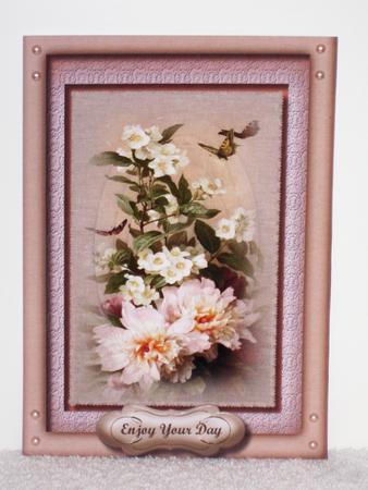 Beautiful Pyramid Flowers and Butterflys  by Wayne Swan
