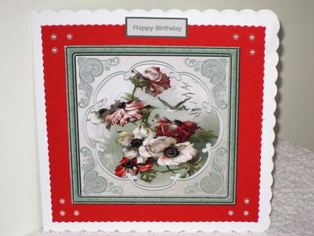 Anemone Card with Petal Stacker by Wayne Swan