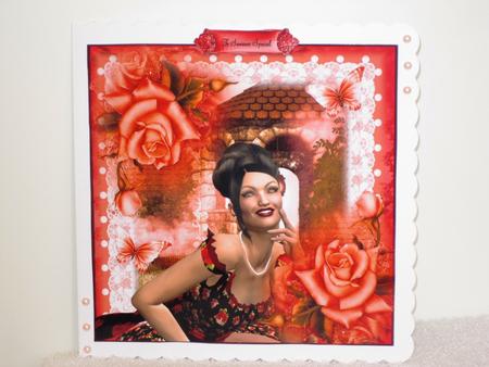 The Vintage Style Spanish Rose by Wayne Swan