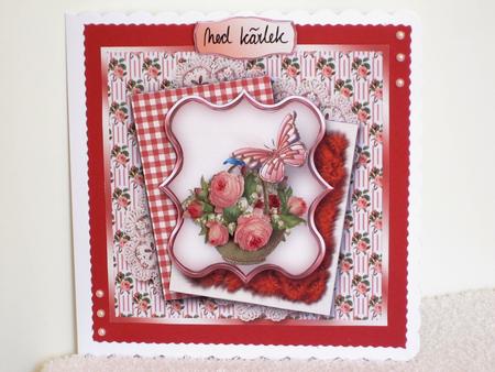 Victorian Flower Basket 7" x 7" Mini Kit by Wayne Swan