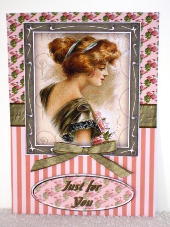 Flowers for You Card Topper by Wayne Swan