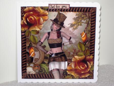 Steampunk Flowers by Wayne Swan