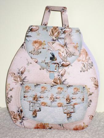Backpack Card Vintage Flower 2 by Wayne Swan