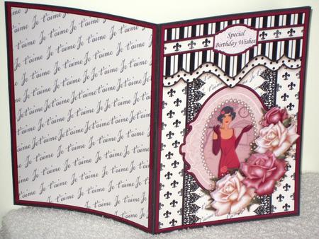 Insert for Flapper Girl & Roses Art Deco on Cup509532_68 by Wayne Swan