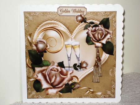 8x8 Golden Wedding Mini Kit by Wayne Swan