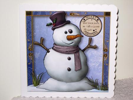 First Snowman of the Season by Wayne Swan