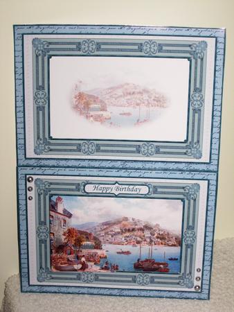 Insert for Safe Harbour Easy Cut Decoupage by Wayne Swan