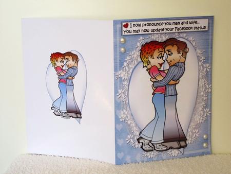 Newlyweds Update Their Status Insert by Wayne Swan