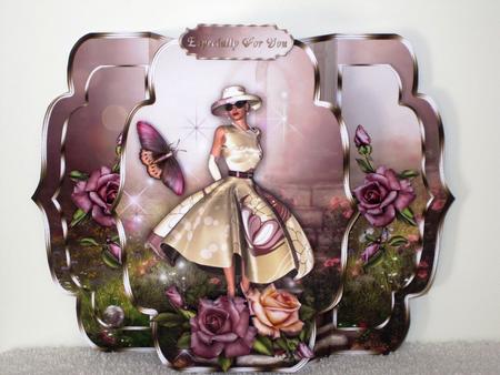 A Forest Flower - Quick & Easy Pop-out Card Mini-kit by Wayne Swan