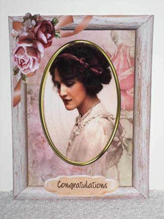 Beautiful Vintage Winter Wedding Bride, ( Pyramid) by Wayne Swan