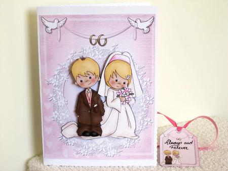 Cute Wedding Couple by Wayne Swan