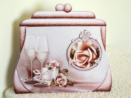 Handbag Card Wedding 2 by Wayne Swan