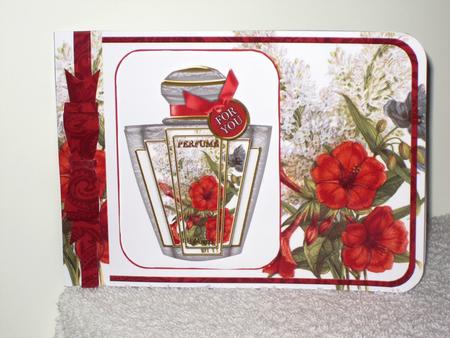 Red Hibiscous Perfume 7x5inch Aperture Card Mini Kit by Wayne Swan