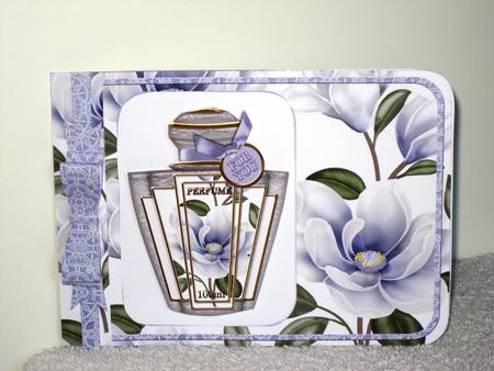 Blue Magnolia Perfume 7x5inch Aperture Card Mini Kit by Wayne Swan