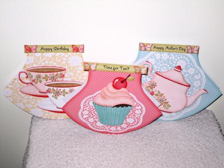 Apron Rocker Card Kit Teatime by Wayne Swan
