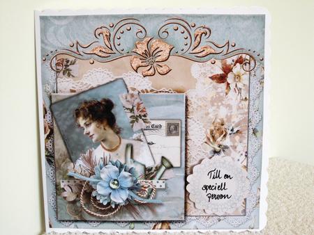 Card Topper Awesome with Insert by Wayne Swan