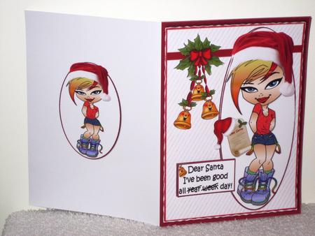 Teen Diva Letter to Santa Insert by Wayne Swan