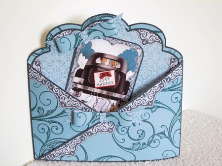 Wedding Car Lace Cross Faux Pocket Cf Mini Kit by Wayne Swan