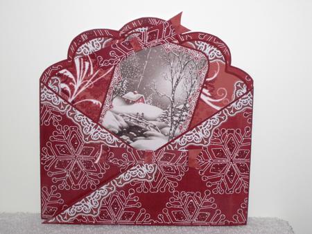 Winter Walk Lace Cross Faux Pocket Cf Mini Kit by Wayne Swan