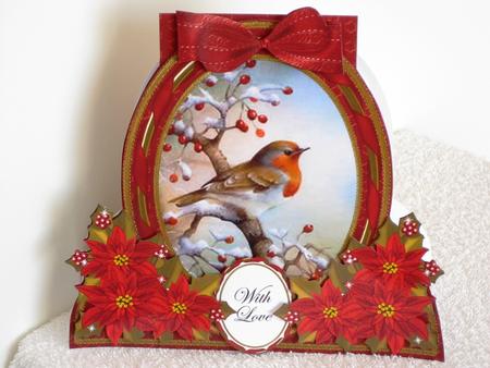Red Robin Special Large Oval Card Mini Kit by Wayne Swan