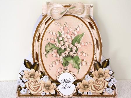 Lily of the Valley Special Large Oval Card Mini Kit by Wayne Swan