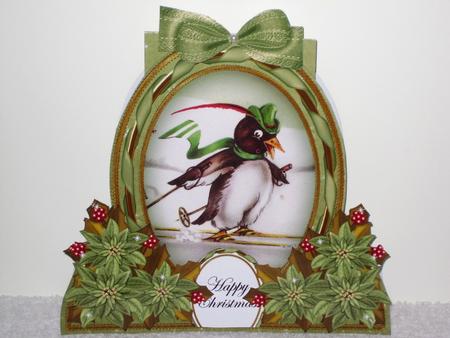 Penguin Special Large Oval Card Mini Kit by Wayne Swan